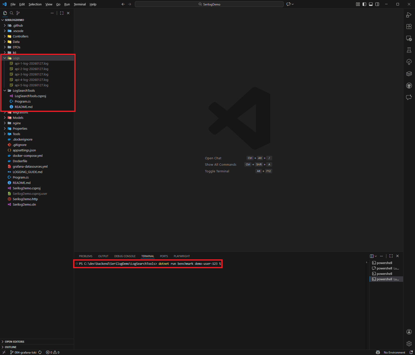 LogSearchTools project preview