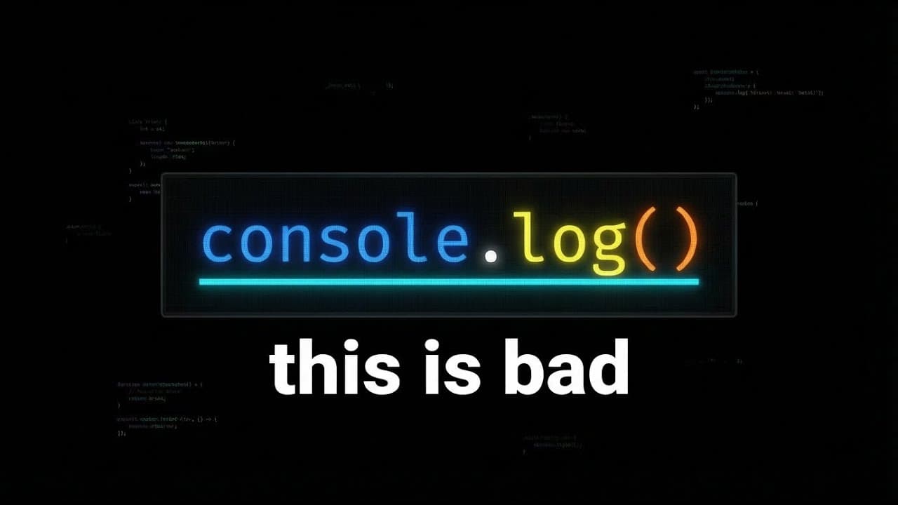 Thumbnail for You're logging wrong [FIXED]